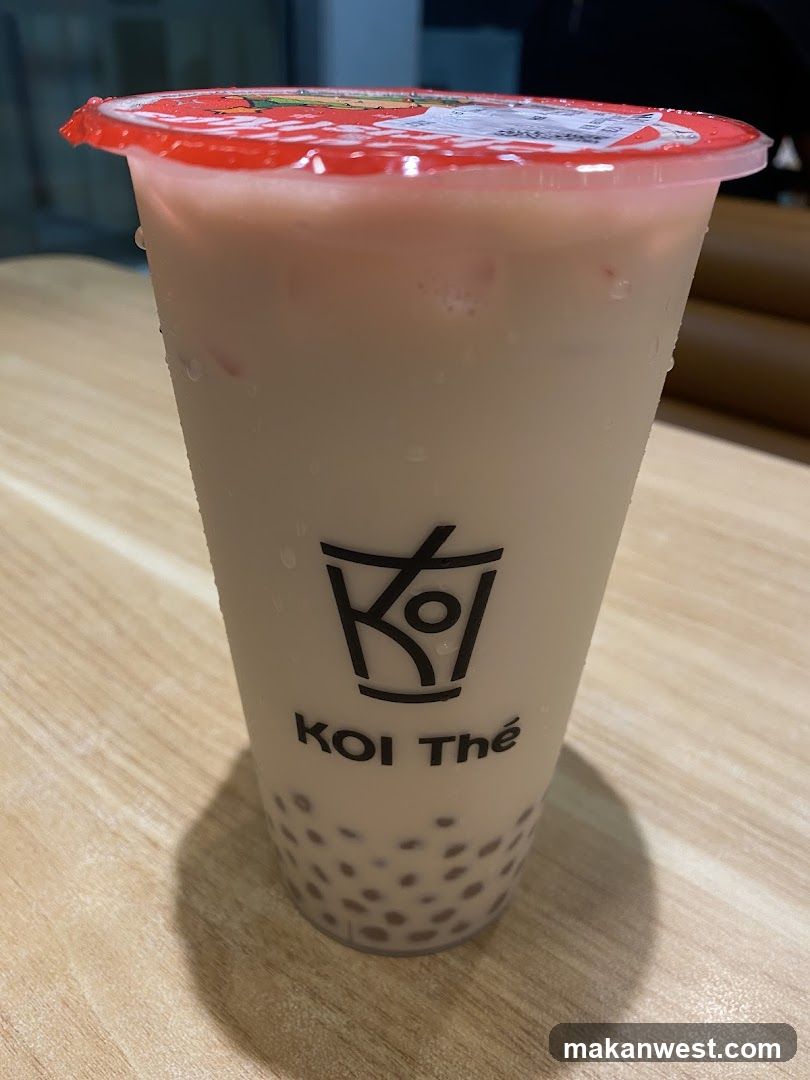 Boba Milk Tea Cup