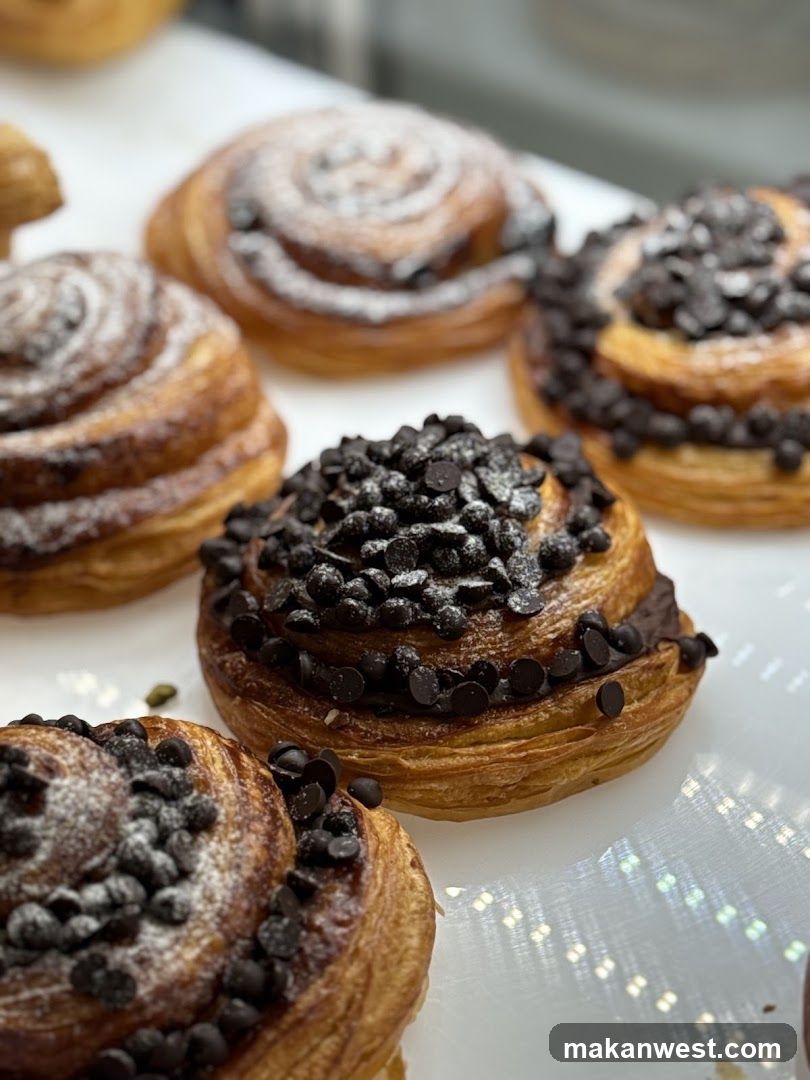 Chocolate and Vanilla Pastries