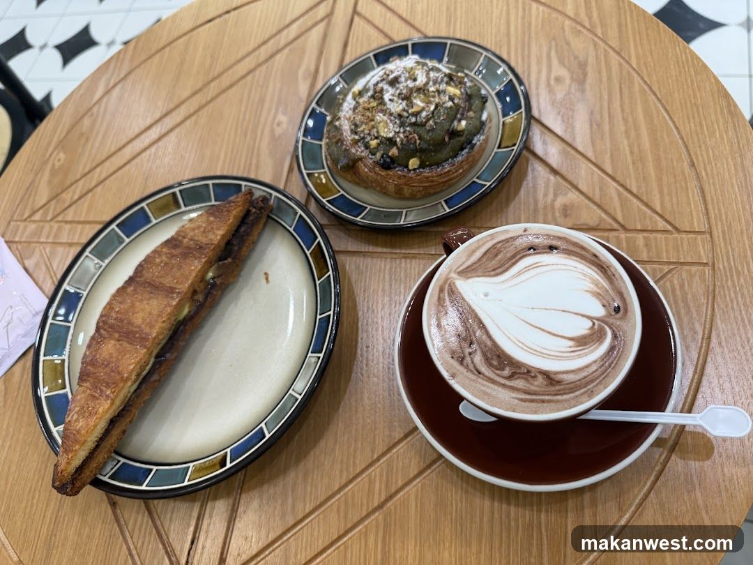Coffee and Pastry Table Setting