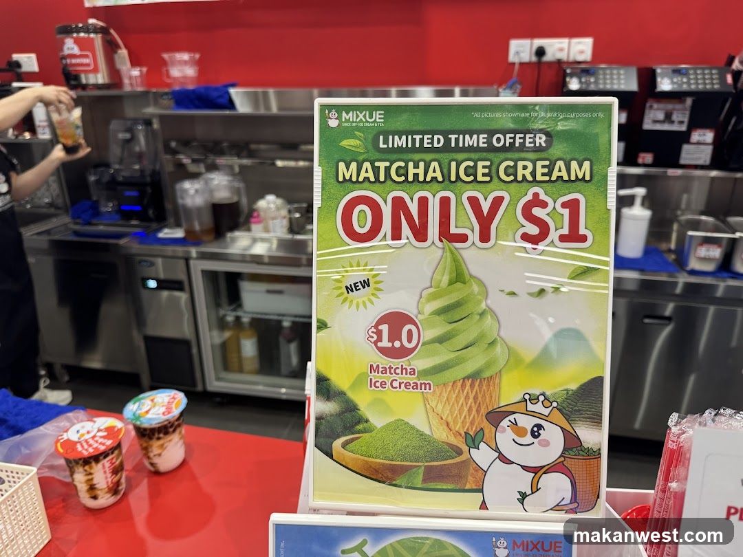 Matcha Ice Cream Ad
