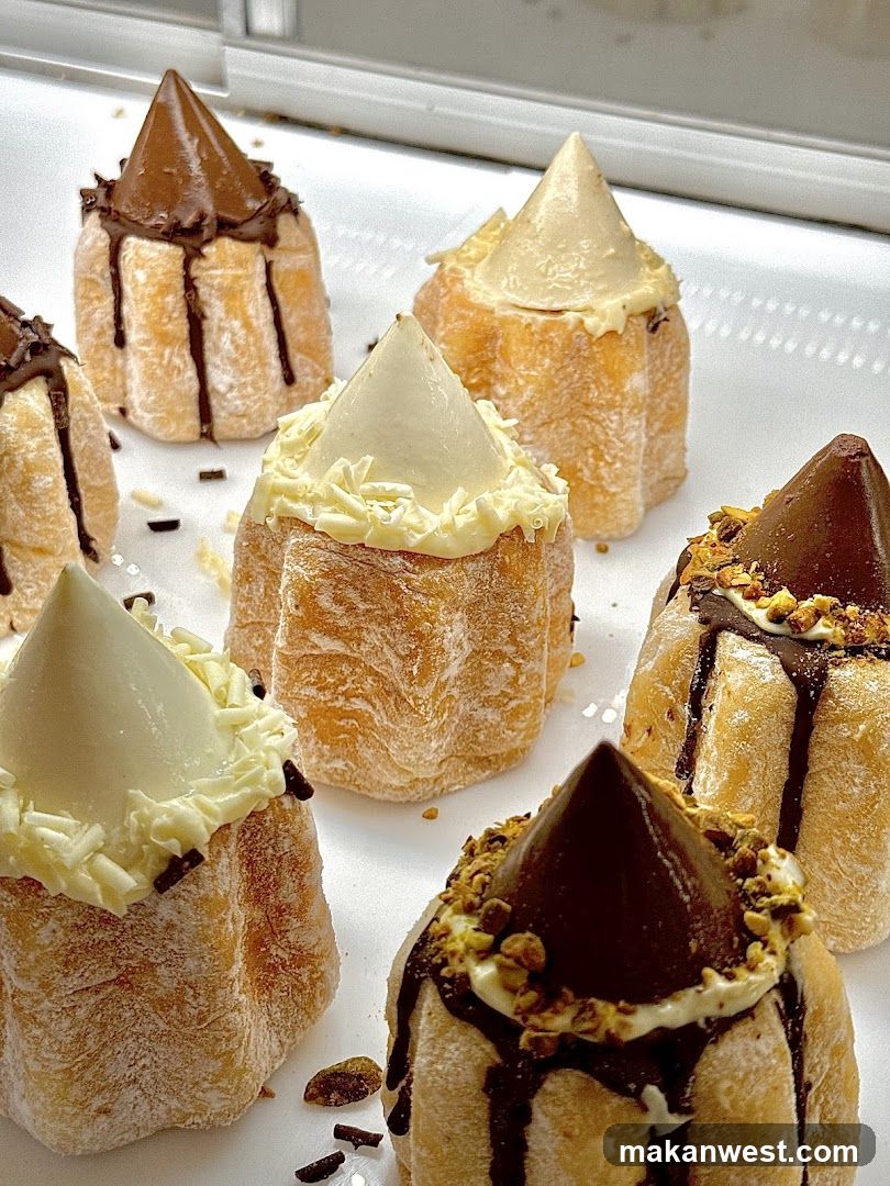 Chocolate and Cream Pastry Treats