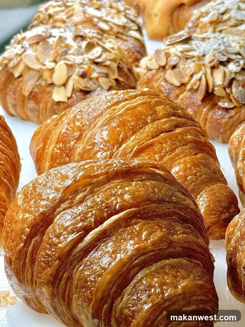 Almond Croissants and Pastries