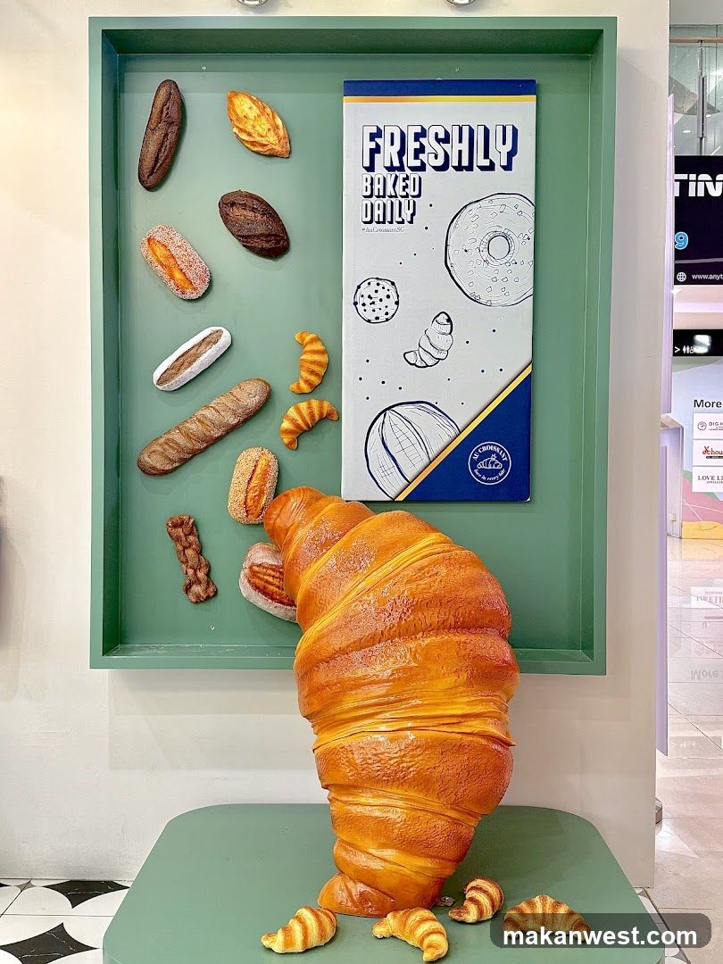 Freshly Baked Daily Display