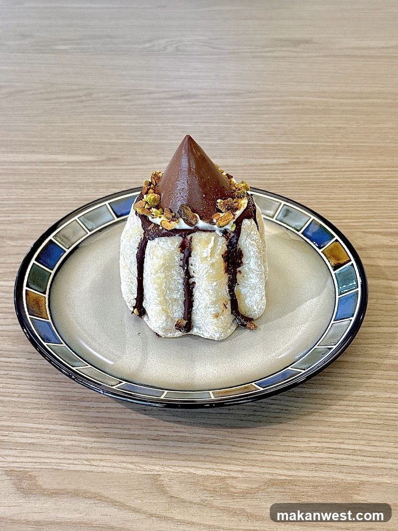 Chocolate Cone Dessert