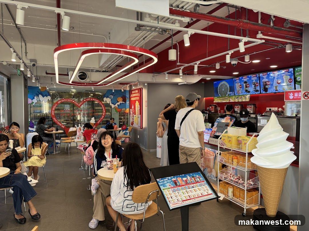 Bakery and Cafe Interior