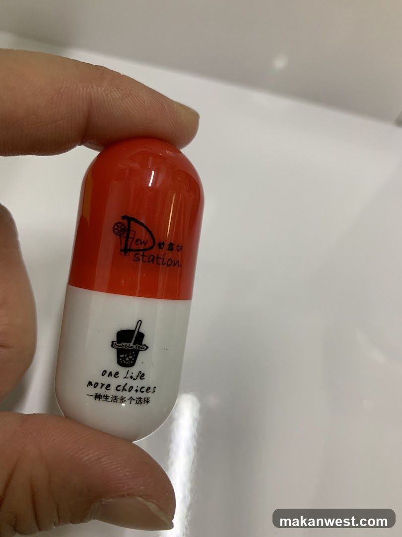 Bubble Tea Capsule Bottle