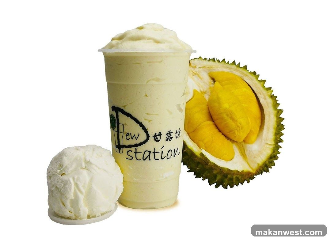 Dew Station Durian Drink