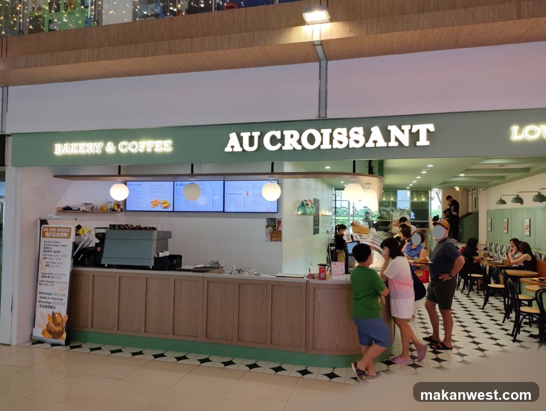 Au Croissant Shop Interior