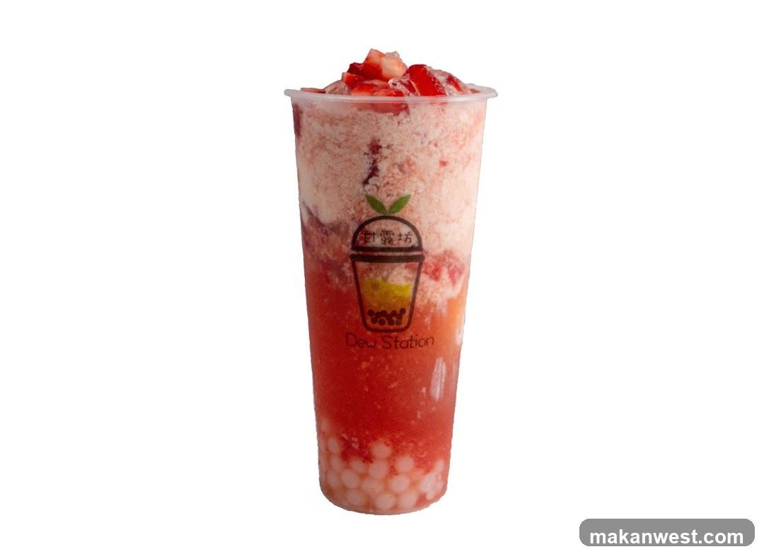 Dew Station Strawberry Drink