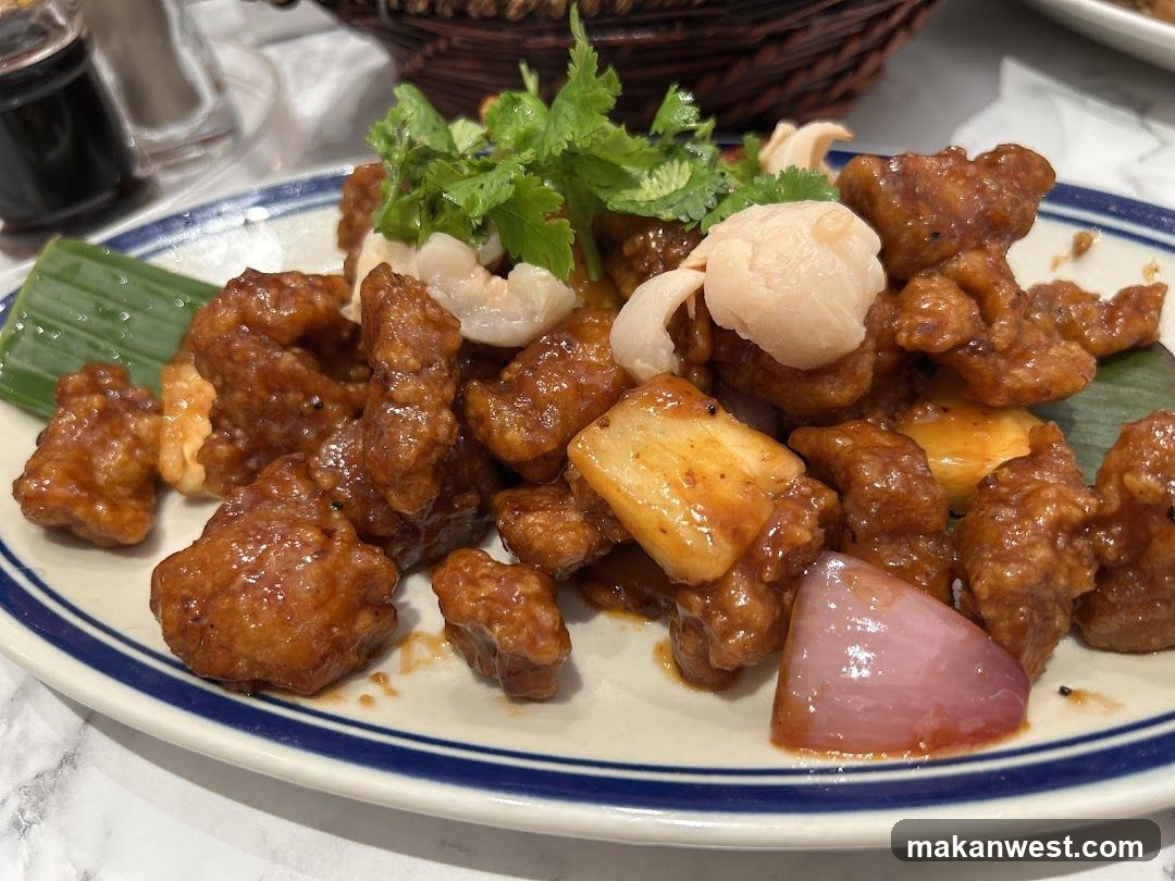 Sichuan-style Sweet and Sour Pork with Shrimp