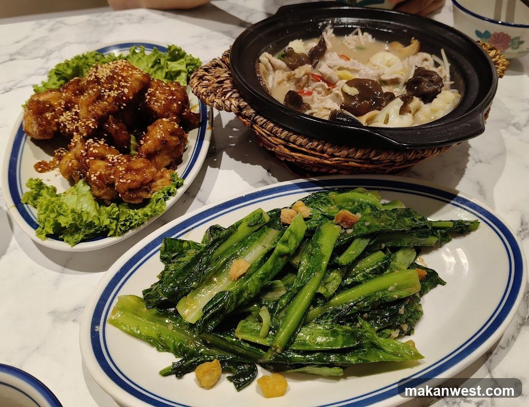 Dining Table with Chinese Dishes