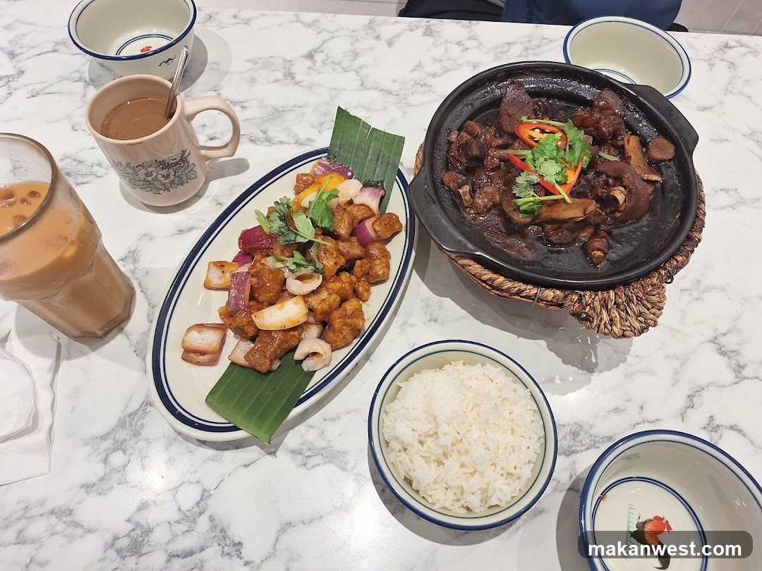 Thailand-style meal spread