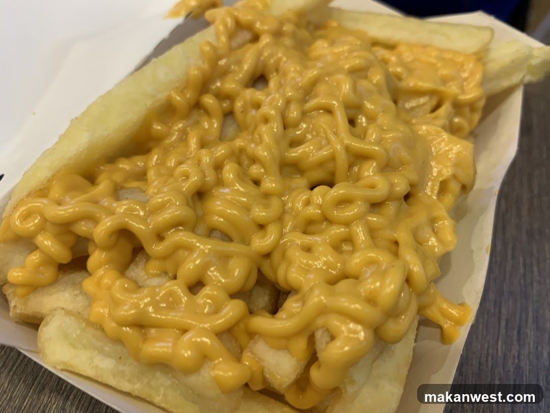 Cheese Fries with Cheese Sauce