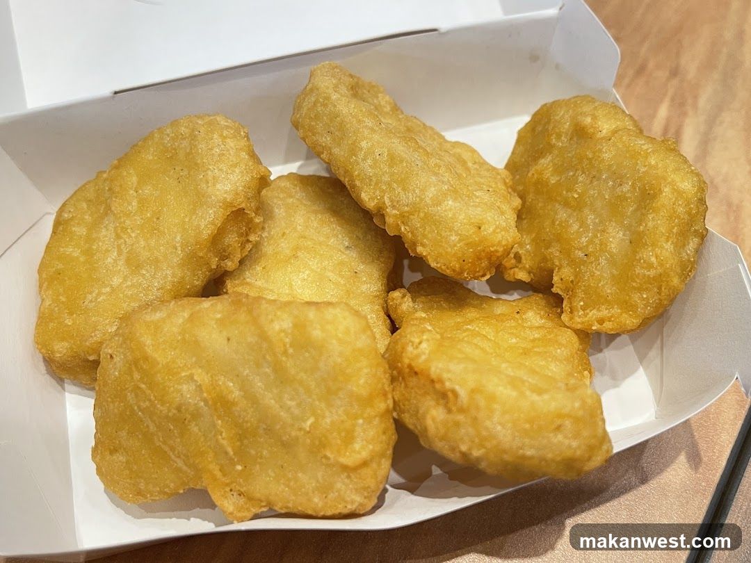 Fried Chicken Pieces in Box