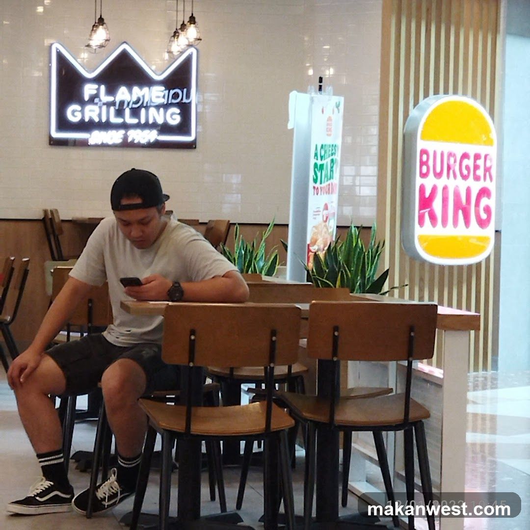 Burger King Interior Scene