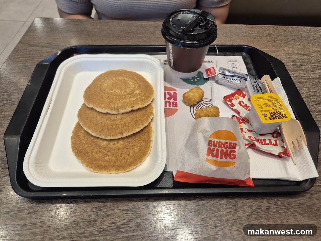 Burger King Breakfast Tray