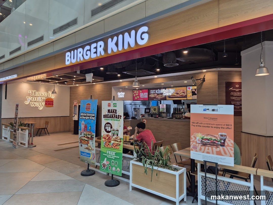 Burger King Interior View