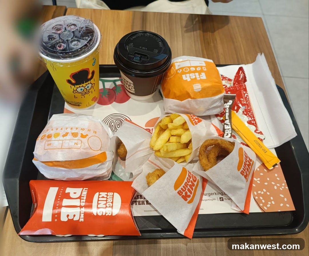 Burger King Meal Tray