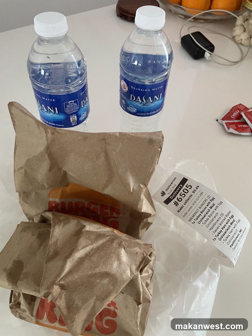Burger King Delivery Order