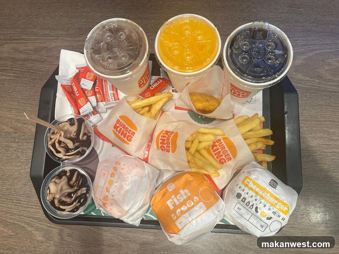 Burger King Meal Tray