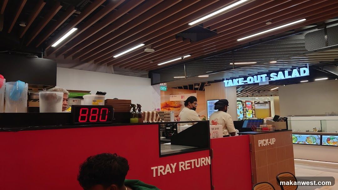 Take-Out Salad Counter Interior
