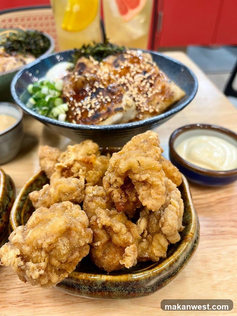 Fried Chicken and Donburi Bowl