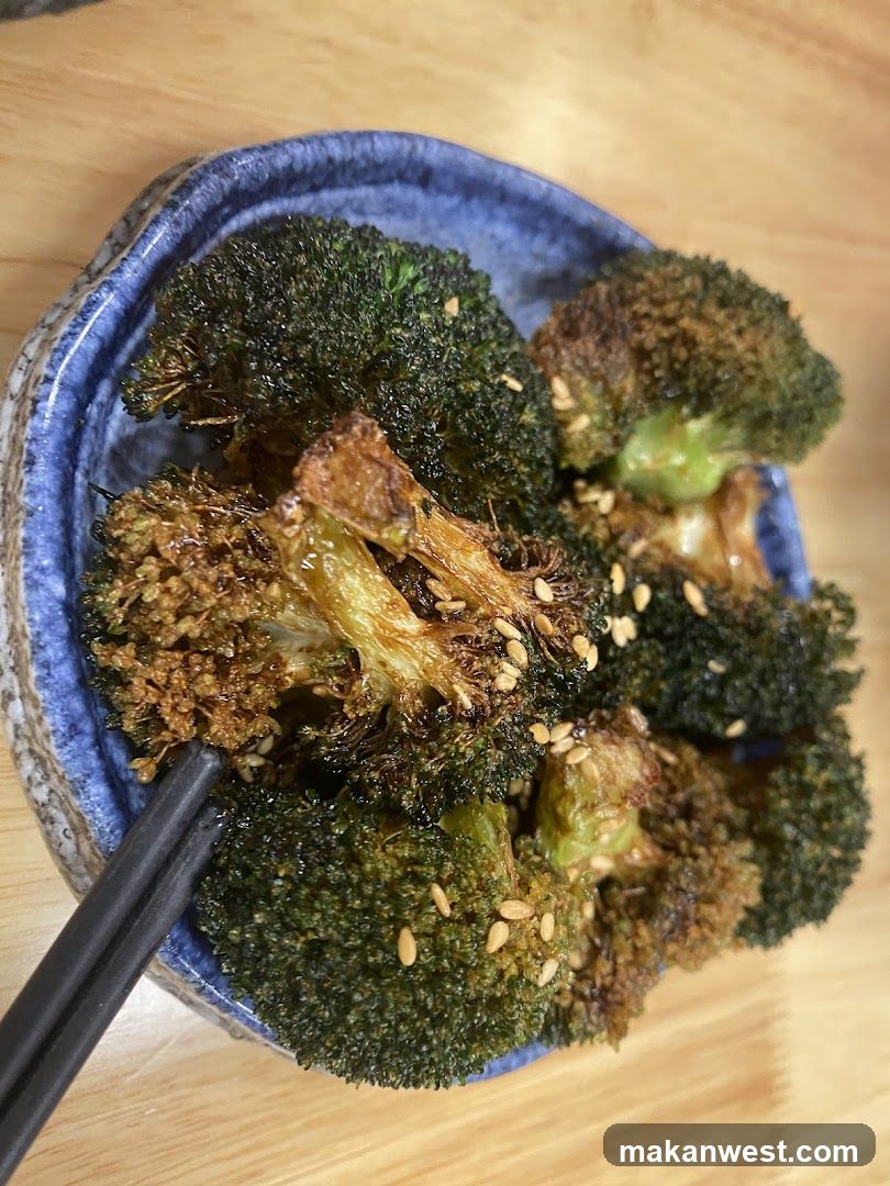 Roasted Broccoli with Sesame Seeds
