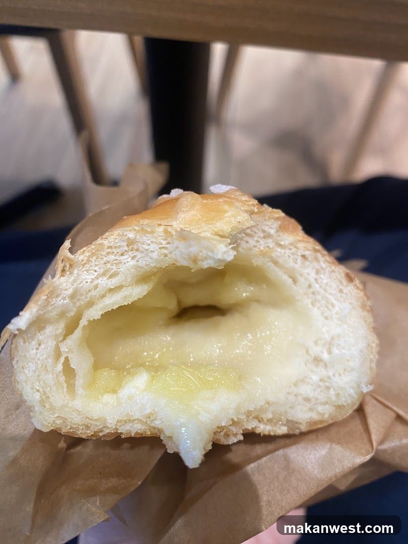 Cheese Pastry Cross-Section