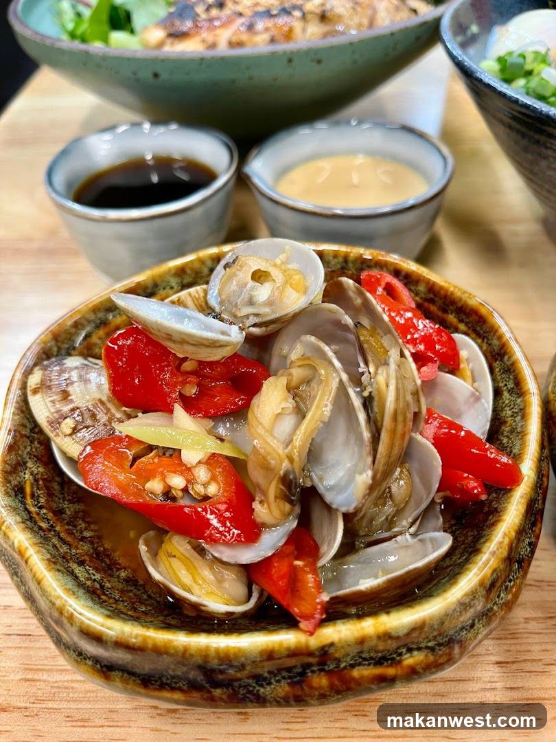 Clam Dish with Chili and Sauce