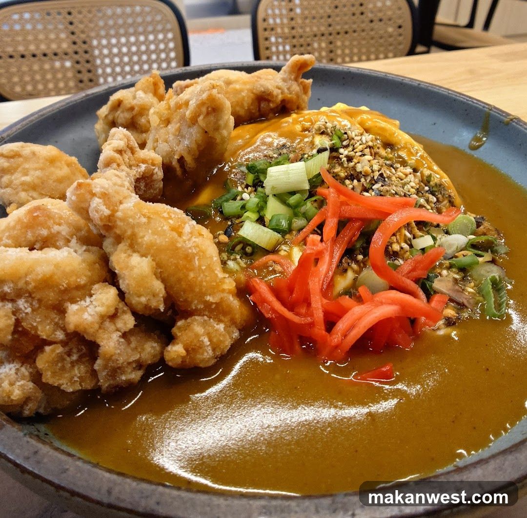 Fried Chicken and Soup Dish