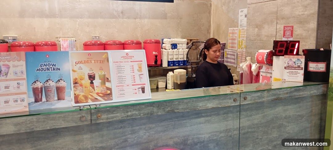 Beverage Shop Counter Interior