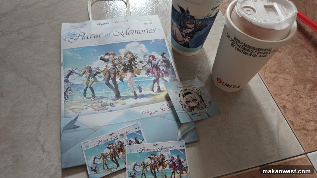 Flavor of Memories Merchandise and Drinks