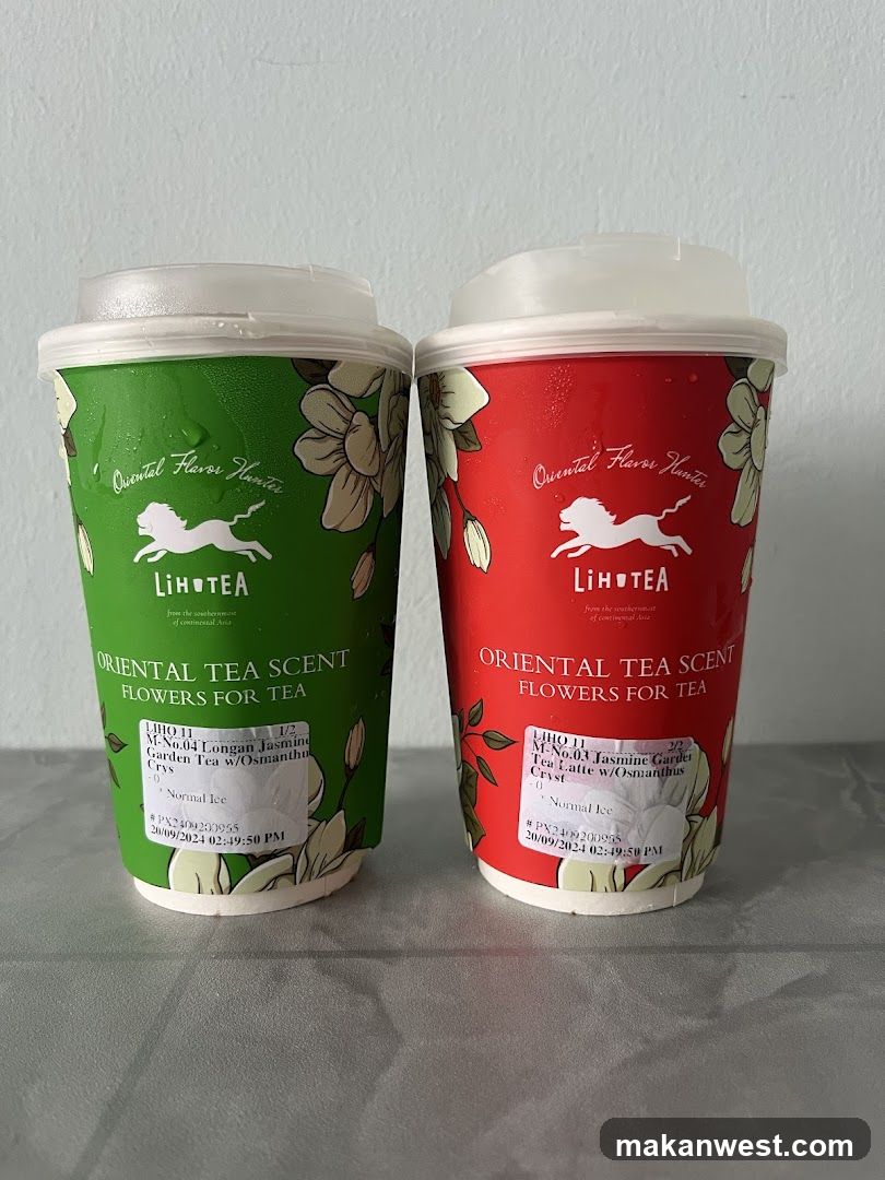 Oriental Tea Scent Cups