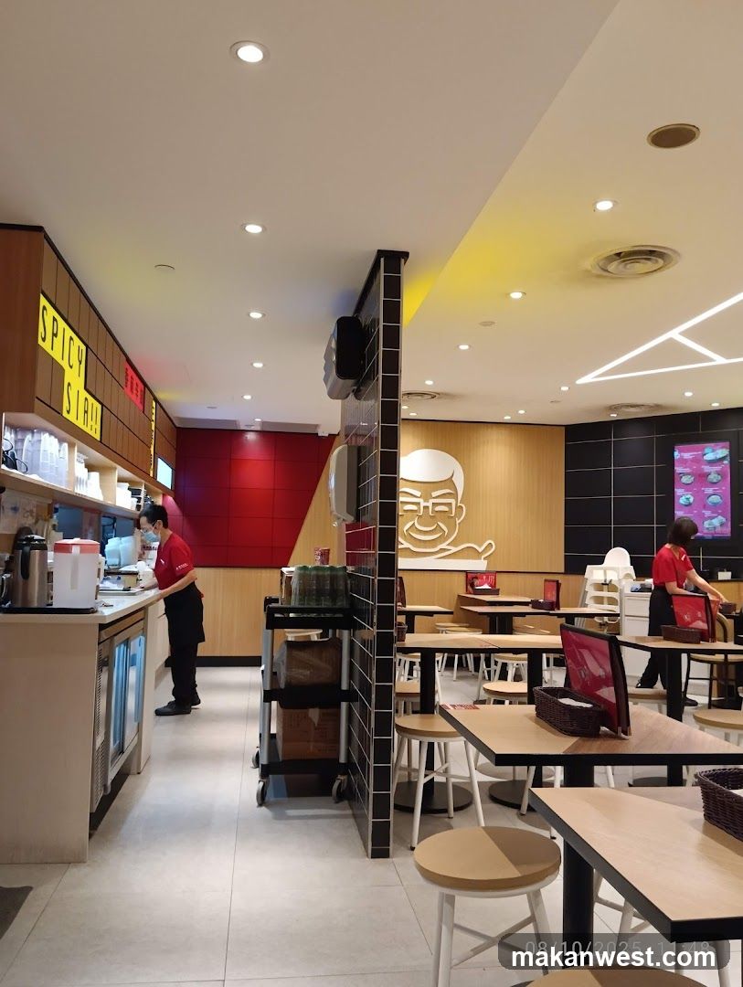 Restaurant Interior with Staff and Decor