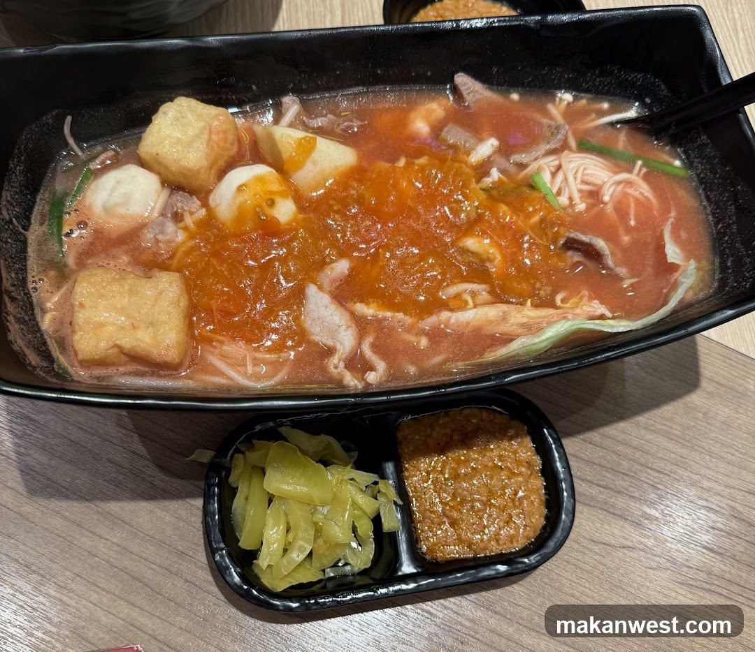 Spicy Ramen Bowl with Side Dishes