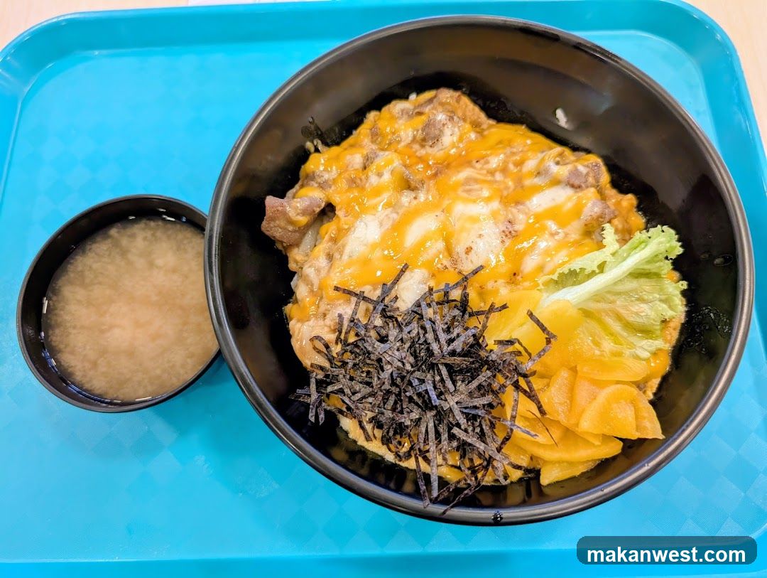 Onigiri Bowl with Miso Soup