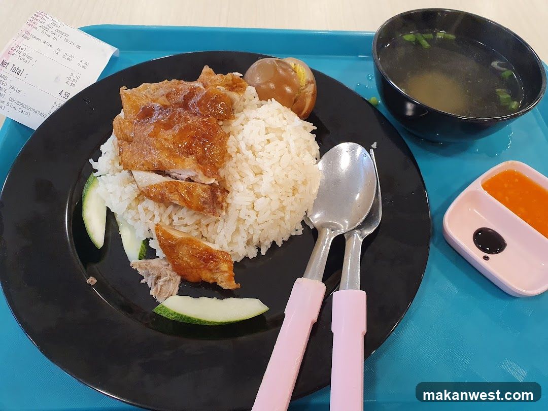Hainanese Chicken Rice Meal