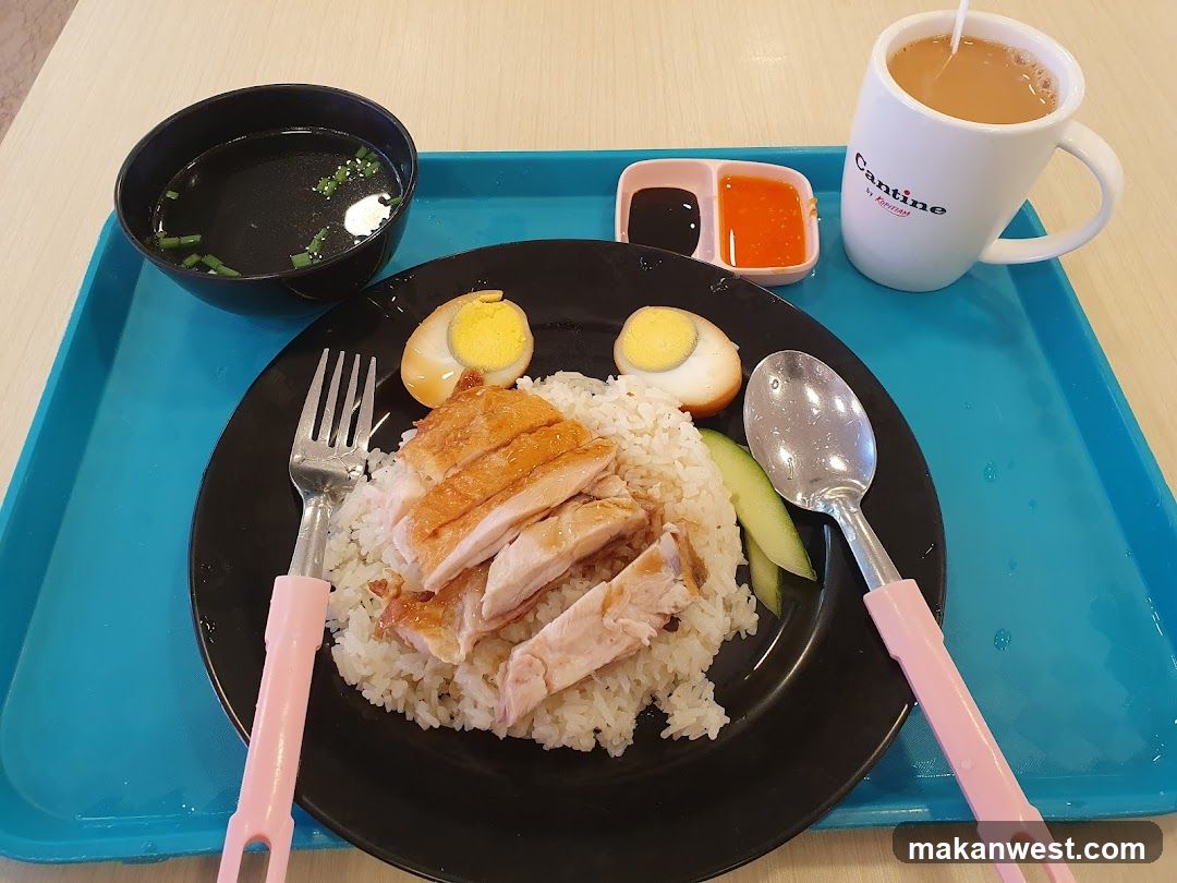 Hainanese Chicken Rice Meal