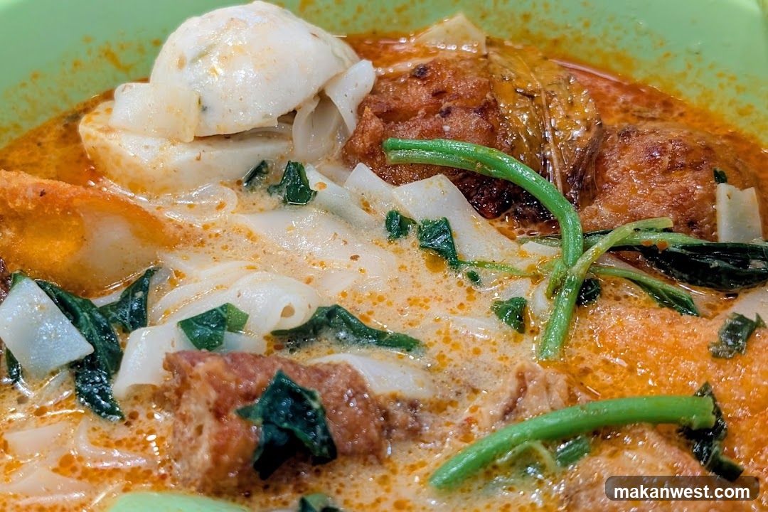 Spicy Noodle Soup with Tofu and Greens