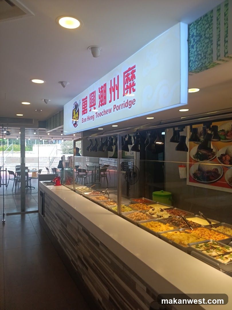 Food Stall Interior View