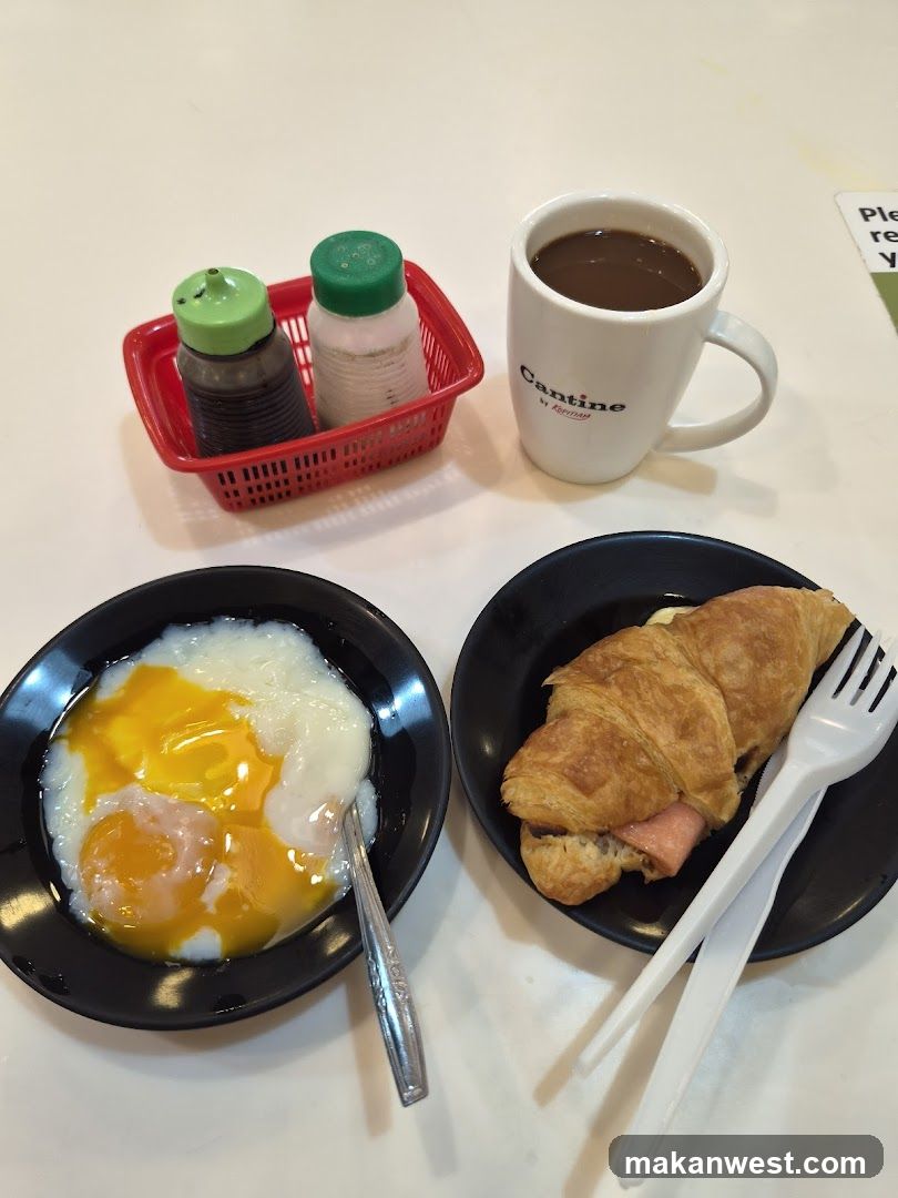 Breakfast Meal at Cantine