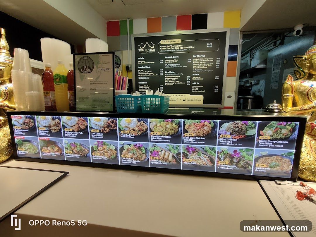 Food Counter Display