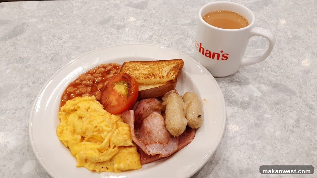 Full English Breakfast with Coffee
