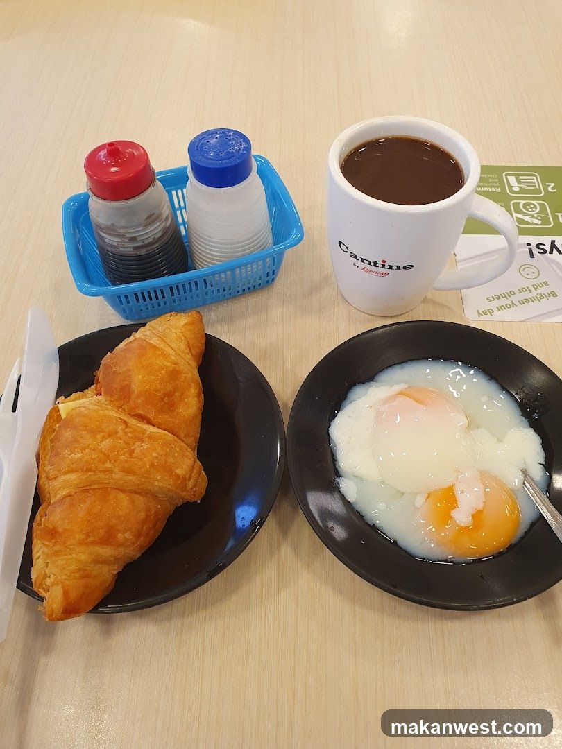 Breakfast Meal at Cantine