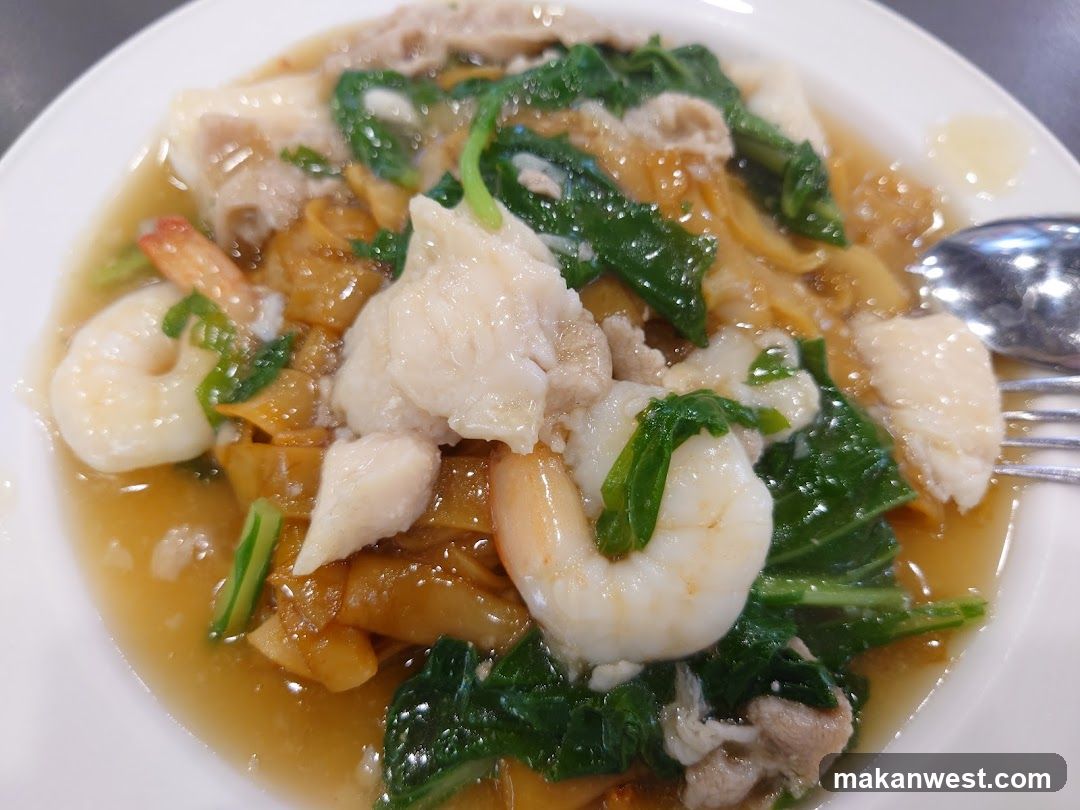 Shrimp and Fish Noodle Dish