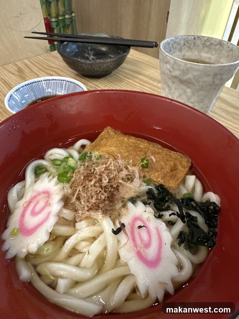 Udon Noodle Bowl with Toppings