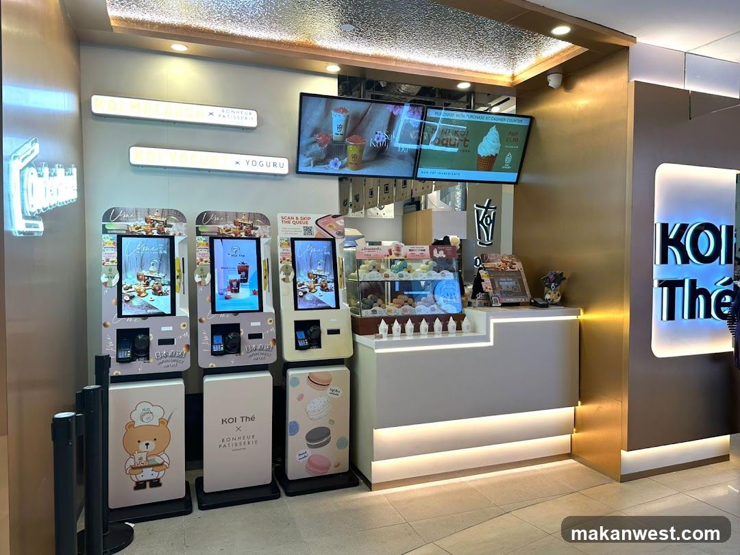 Koi Thé Store Interior