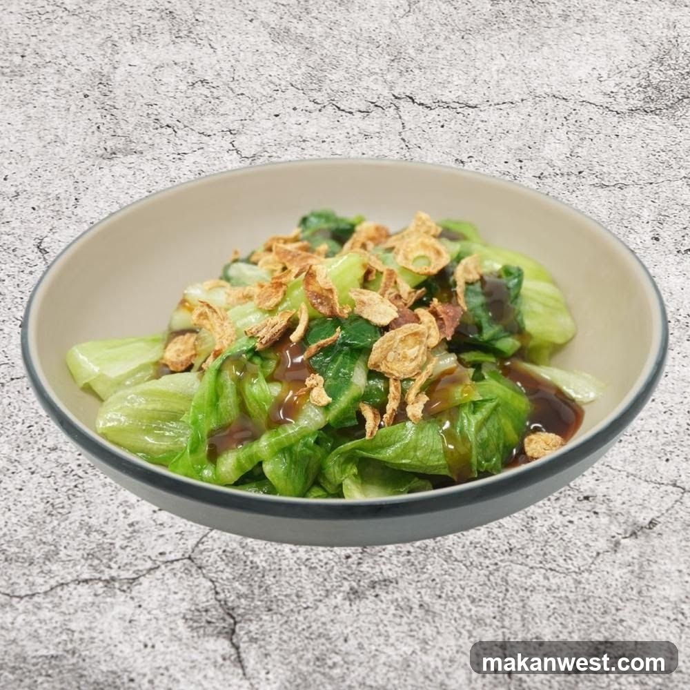 Stir-fried Chinese Cabbage with Fried Shallots