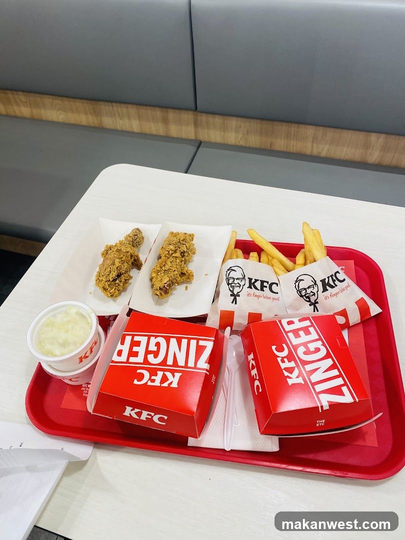 KFC Meal Tray