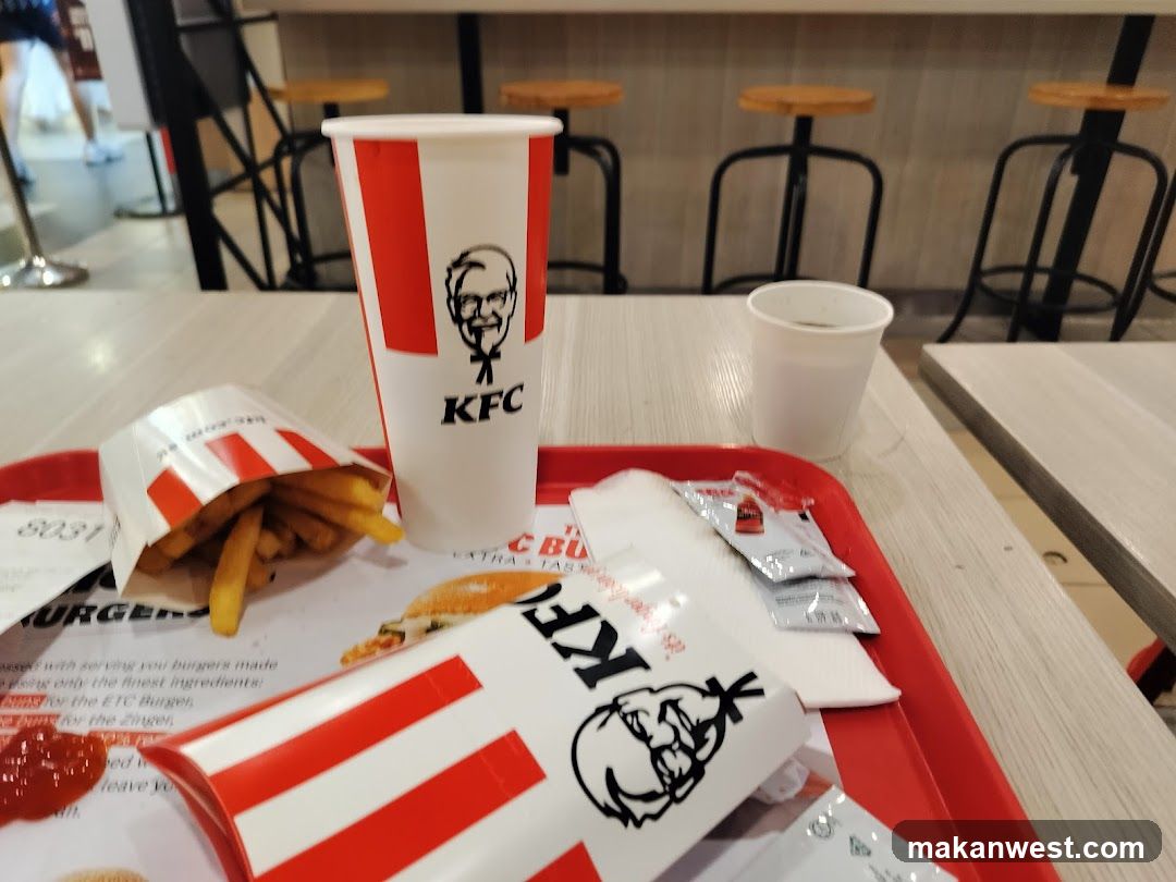 KFC Meal Tray